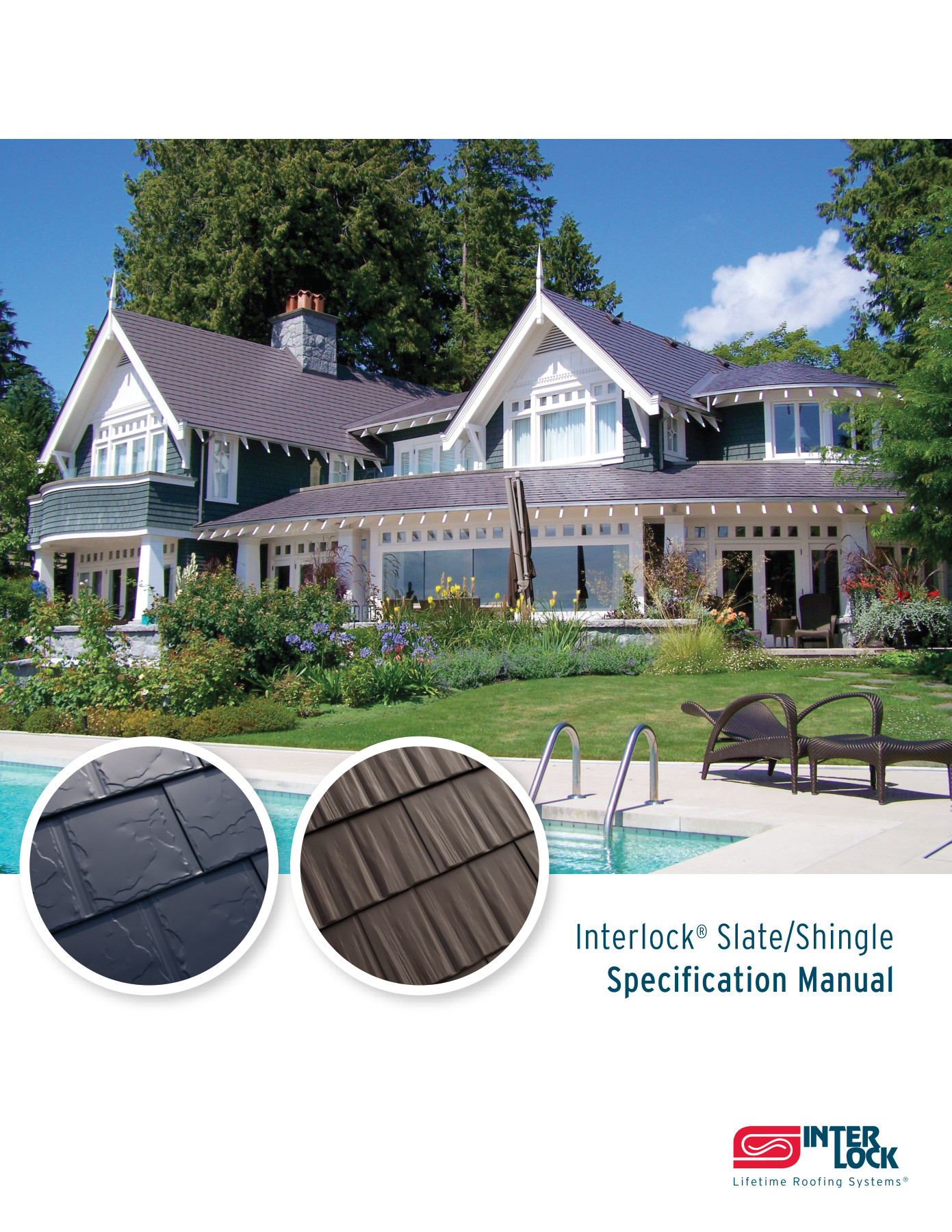 Interlock® Slate & Cedar Shingle Metal Roofing — Specification & Installation Manual cover