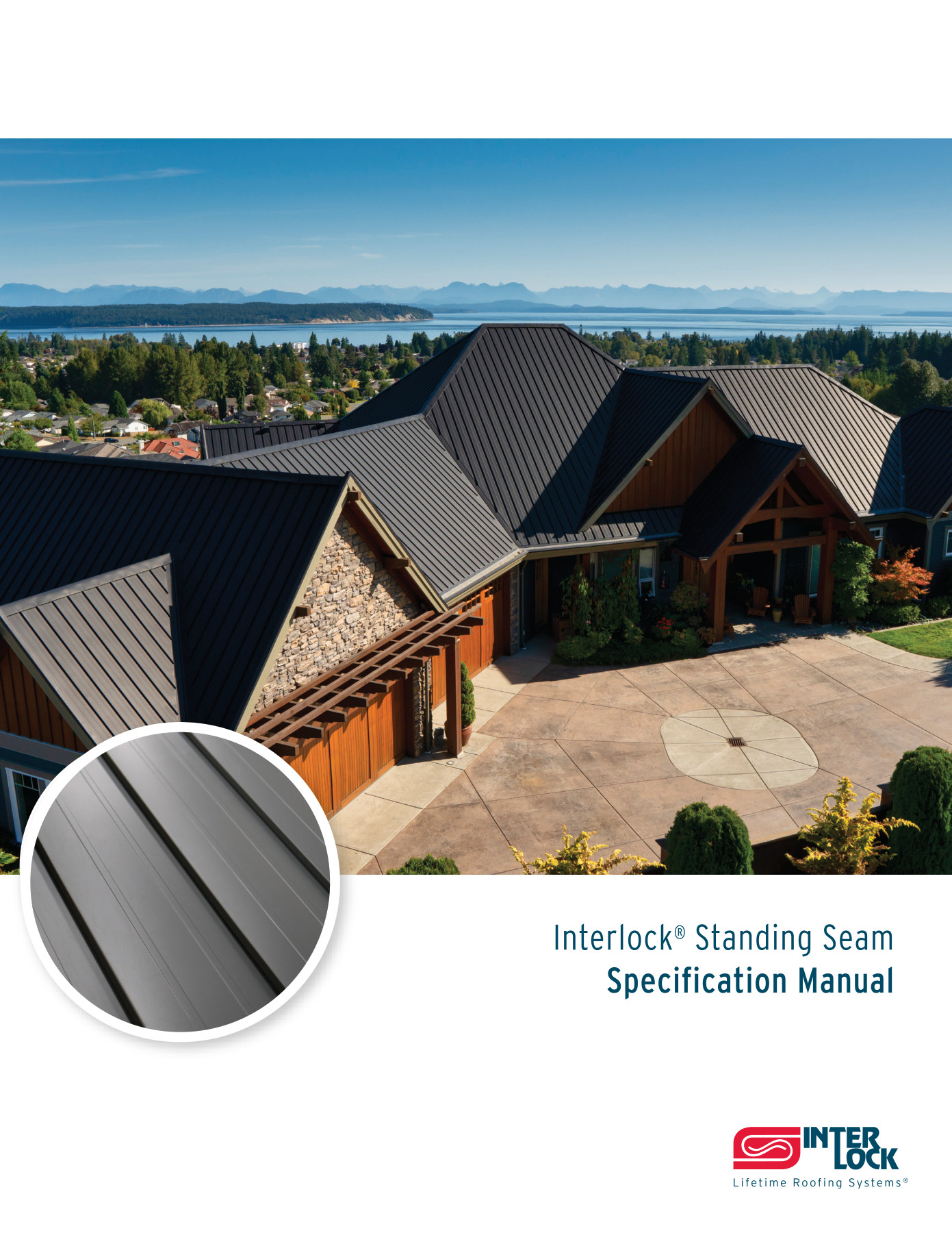Interlock® Standing Seam Metal Roofing — Specification & Installation Manual cover